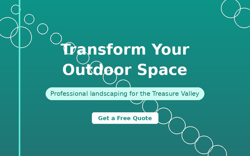 Sample landscaping company website design by Stern Web Design